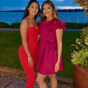 Ted Baker Luuciee Ruffle Skater Dress